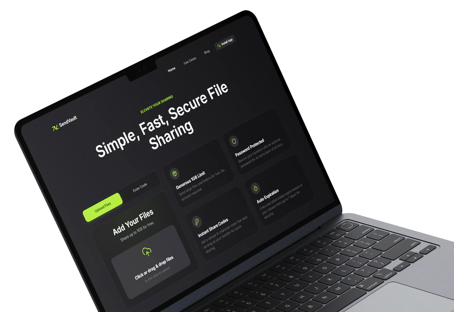 Live Website Mockup