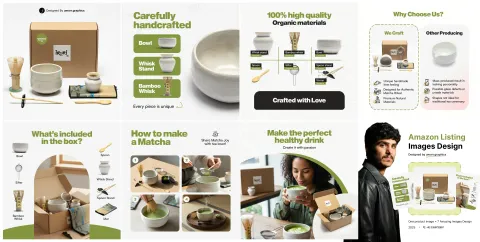Amazon Listing Images & EBC/A+ Content Design